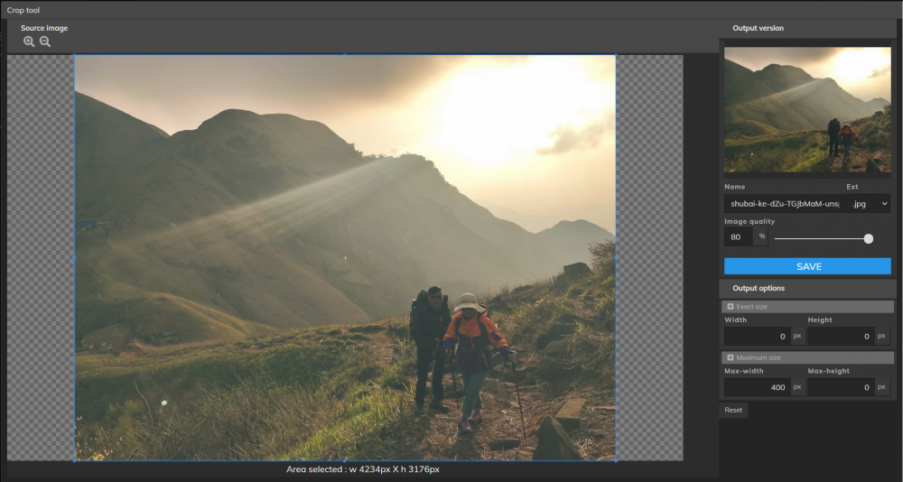 Finder - comment redimensionner une photo