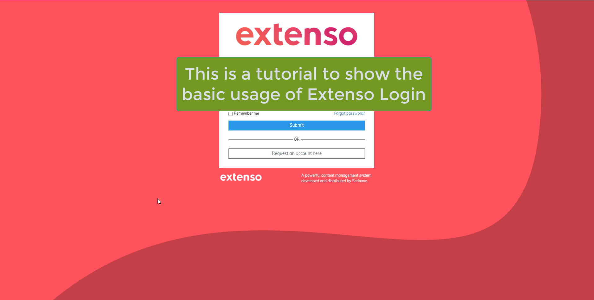 Connexion extenso